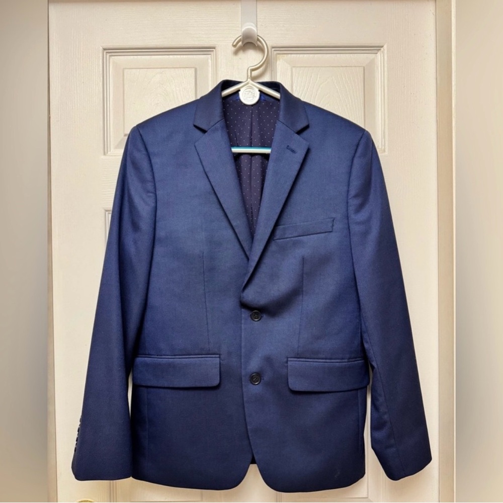 Men’s Navy Blue Apt. 9 Premier Flex Performance Slim Fit Suit Jacket 36S